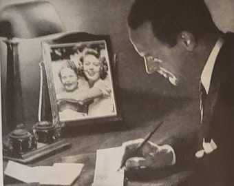 1941 THE MUTUAL LIFE Insurance Company of New York Family Protection Finance Vintage Print Ad