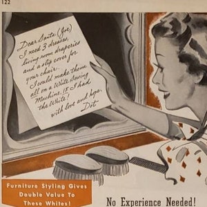 1940 WHITE SEWING MACHINES Electric Sewing Machine Models Vintage Print Ad