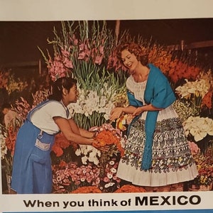 1961 EASTERN AIRLINES Jet Travel Air Travel Airplane Mexico Vacation Vintage Print Ad