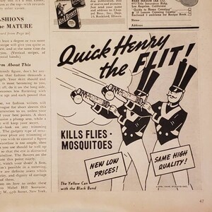 1938 Various Ads FLIT Fly Insect Killer Ken-L-Ration Dog Food Kerr Canning Jar Happy Time Relish Ann Page Foods Apenn Vintage Print Ad