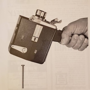 1964 BELL & HOWELL Autoload Movie Camera Expensive Hammer Vintage Print Ad