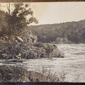 ST CROIX RIVER Dells Minnesota Wisconsin vintage Carte postale