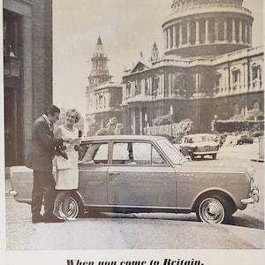 1965 VAUXHALL VIVA British Car Britain Vacation Vintage Print Ad