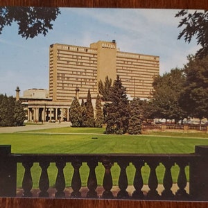 DENVER HILTON Colorado Hotel  1970s Vintage Post Card