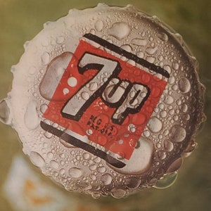 1967 7-UP Seven Up Soda Soft Drink Beverage Bottle Cap Vintage Print Ad