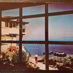 Port Au Prince HAÏTI Le Perchoir Restaurant Terras Vintage Post Card