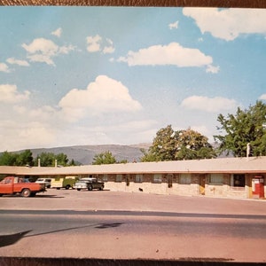 BAKER OR Oregon US Highway 30 Hereford Motel Roadside America Vintage PostKaart