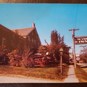 OX YOKE INN Restaurant Amana Colonies Iowa Vintage Chromen Postkaart