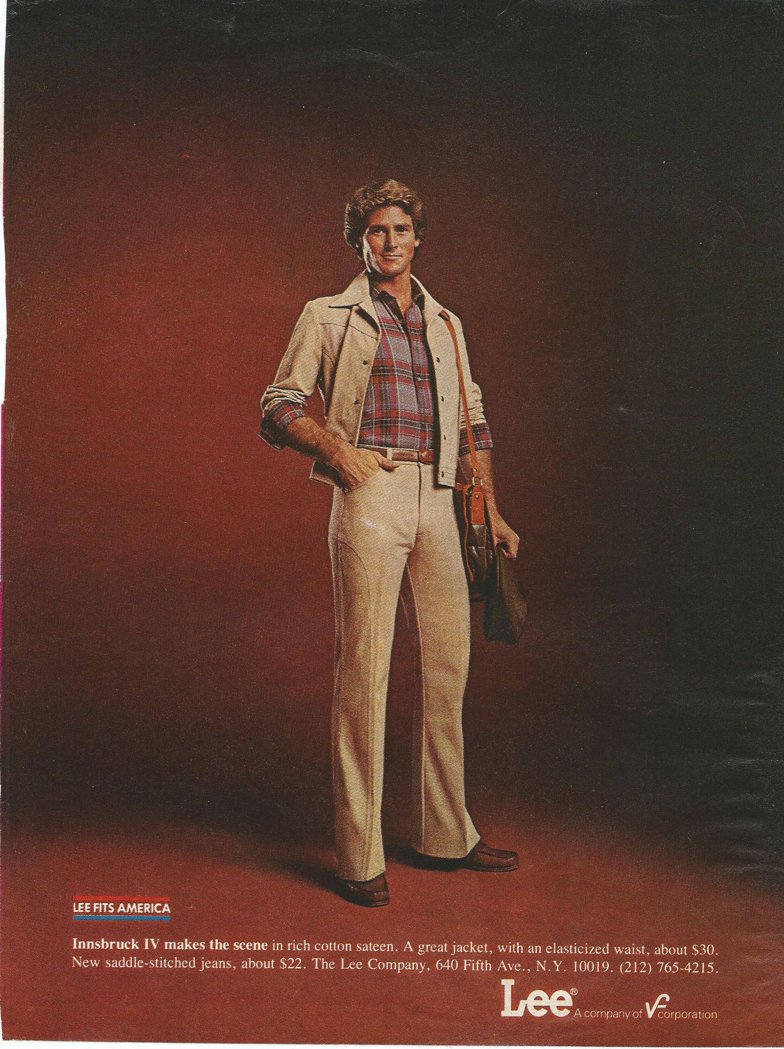 1978 LEE Mens Clothing Ad Fashion Men Suit Jacket - Etsy