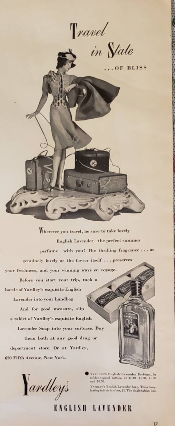1940 YARDLEY es English Lavender Parfum Parfüm Damen Beauty Travel