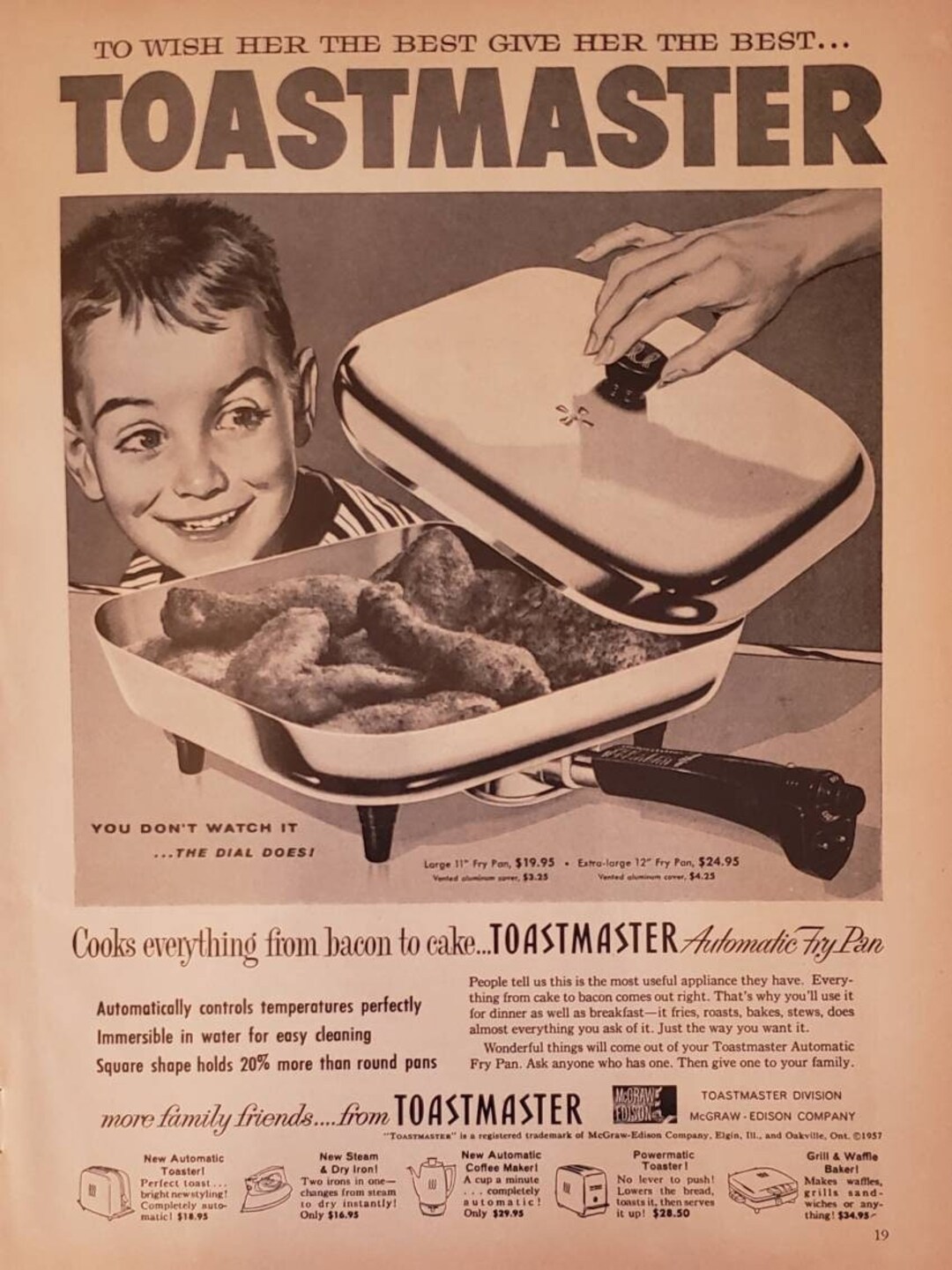 toastmaster fry pan