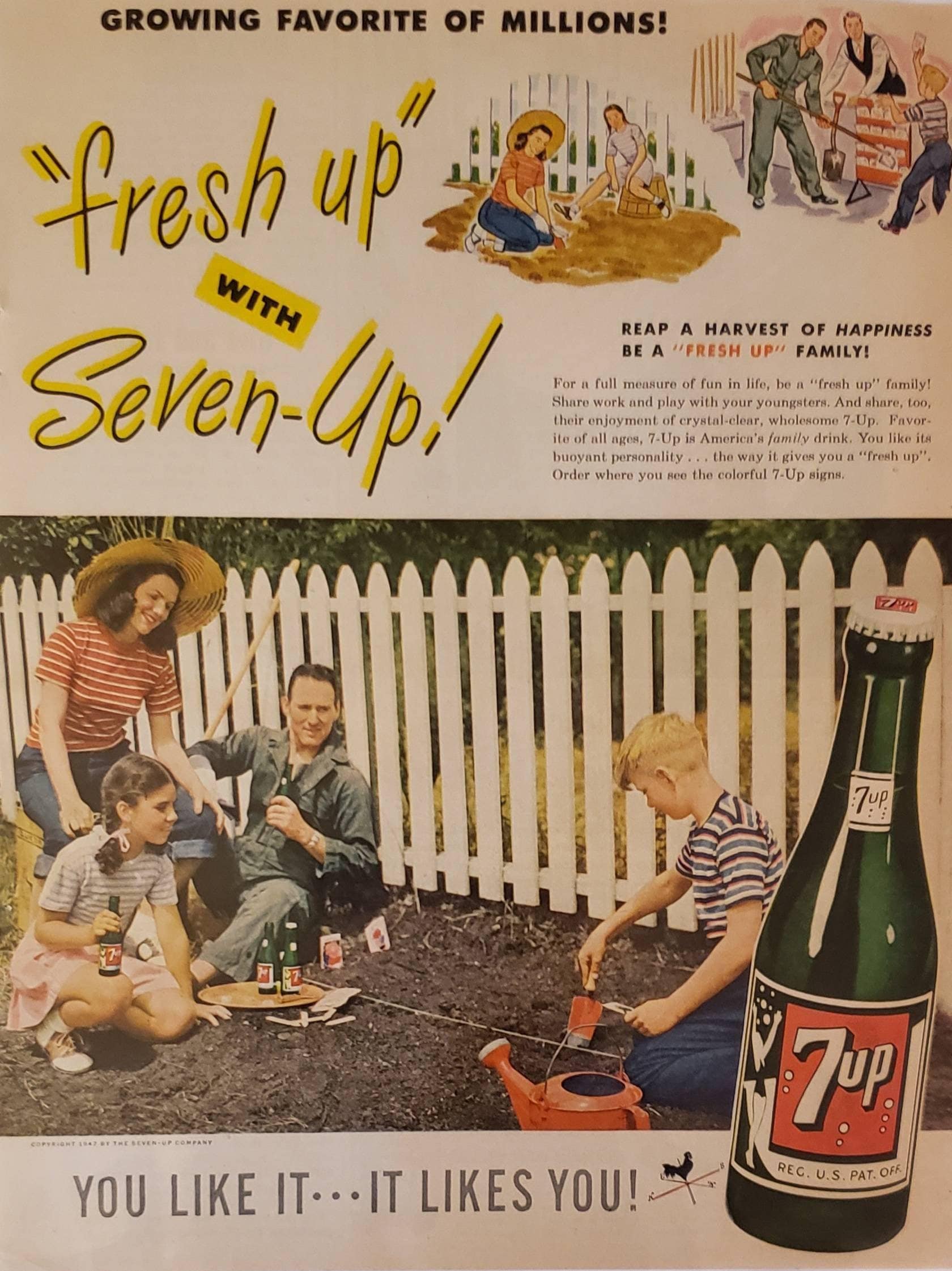 1940s 7 up Ads - Etsy