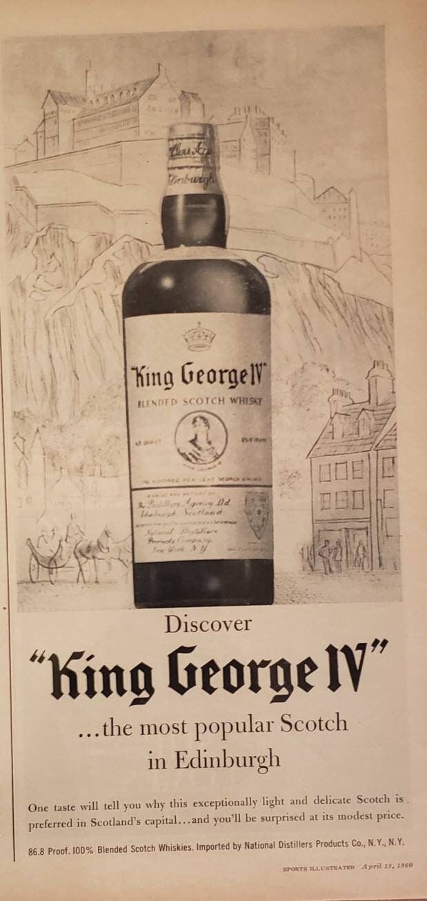 ウイスキー King e IV Blended Scotch Whisky King George IV Blended Scotch Whisky - 1950s (40%, 75cl) – Old