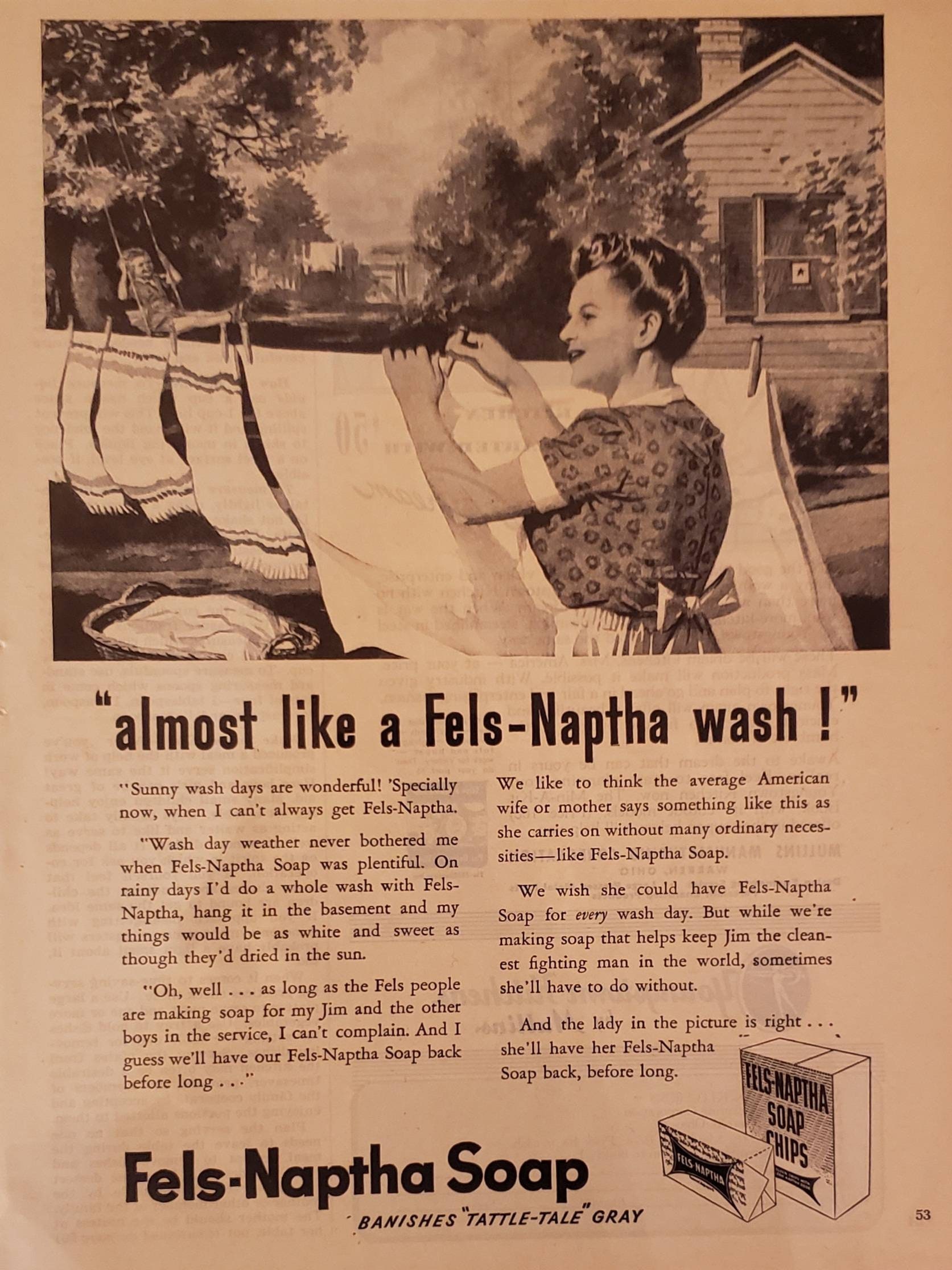 Vintage Metal Use Fels-Naptha Soap Advertising Shredder Grater