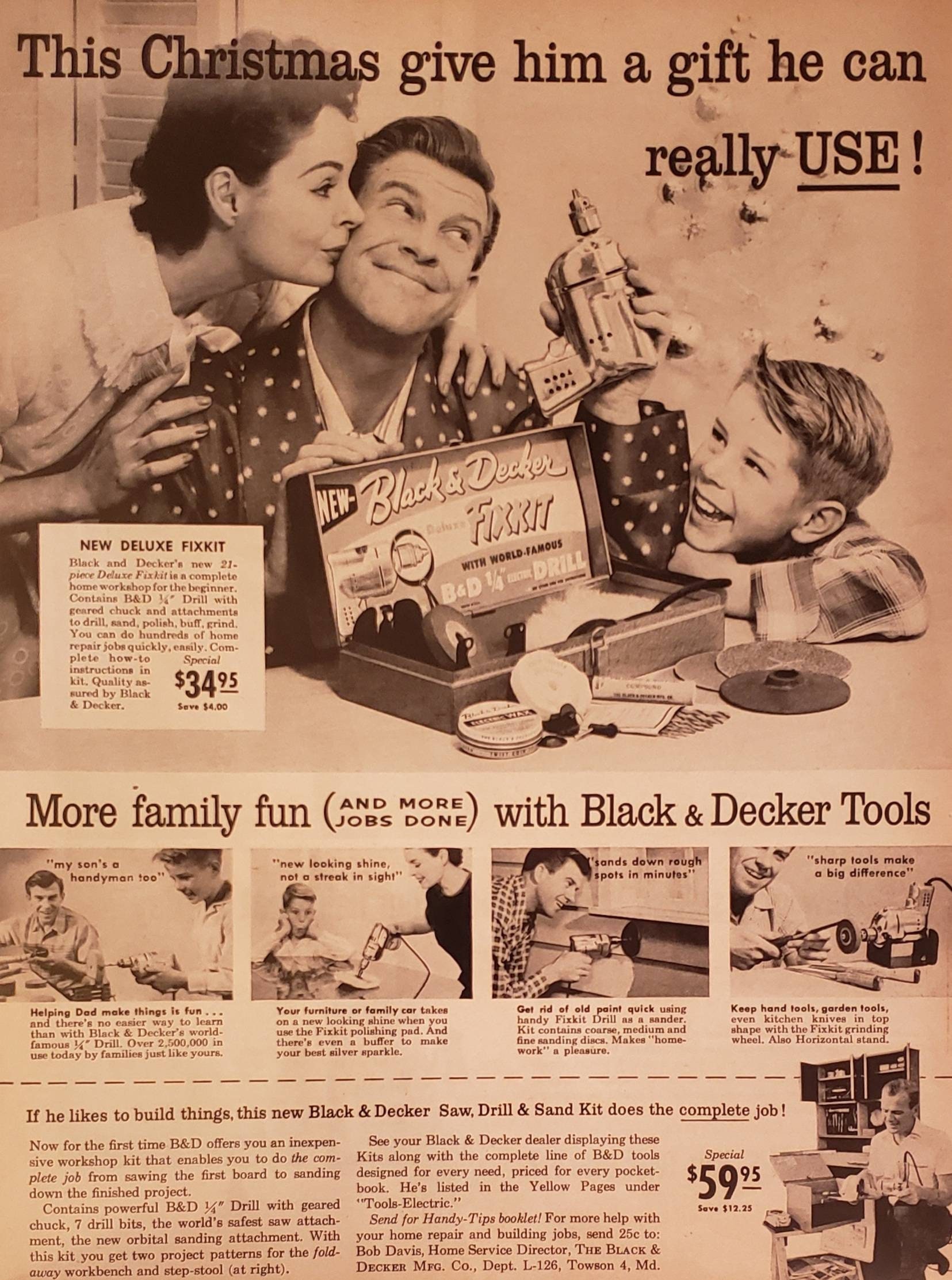 1950's Black & Decker Vitrifier!