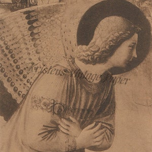Instant Digital Download VIRGIN MARY RELIGIOUS Art Vintage Digital Image File Printable Scrapbooking Collage Junk Journal Crafting