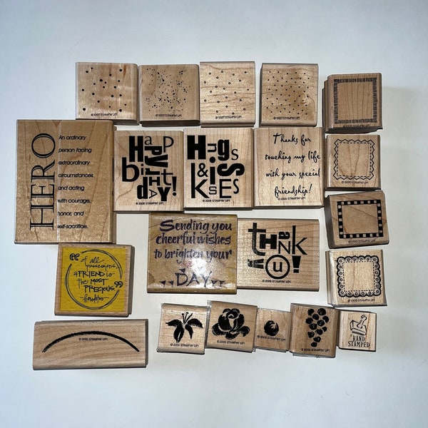 Large Rubber Stamp Etsy