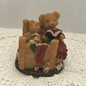 Vintage 1996 Dezine Bear Figurine-Vintage Bear Figurine-Please Read Description!