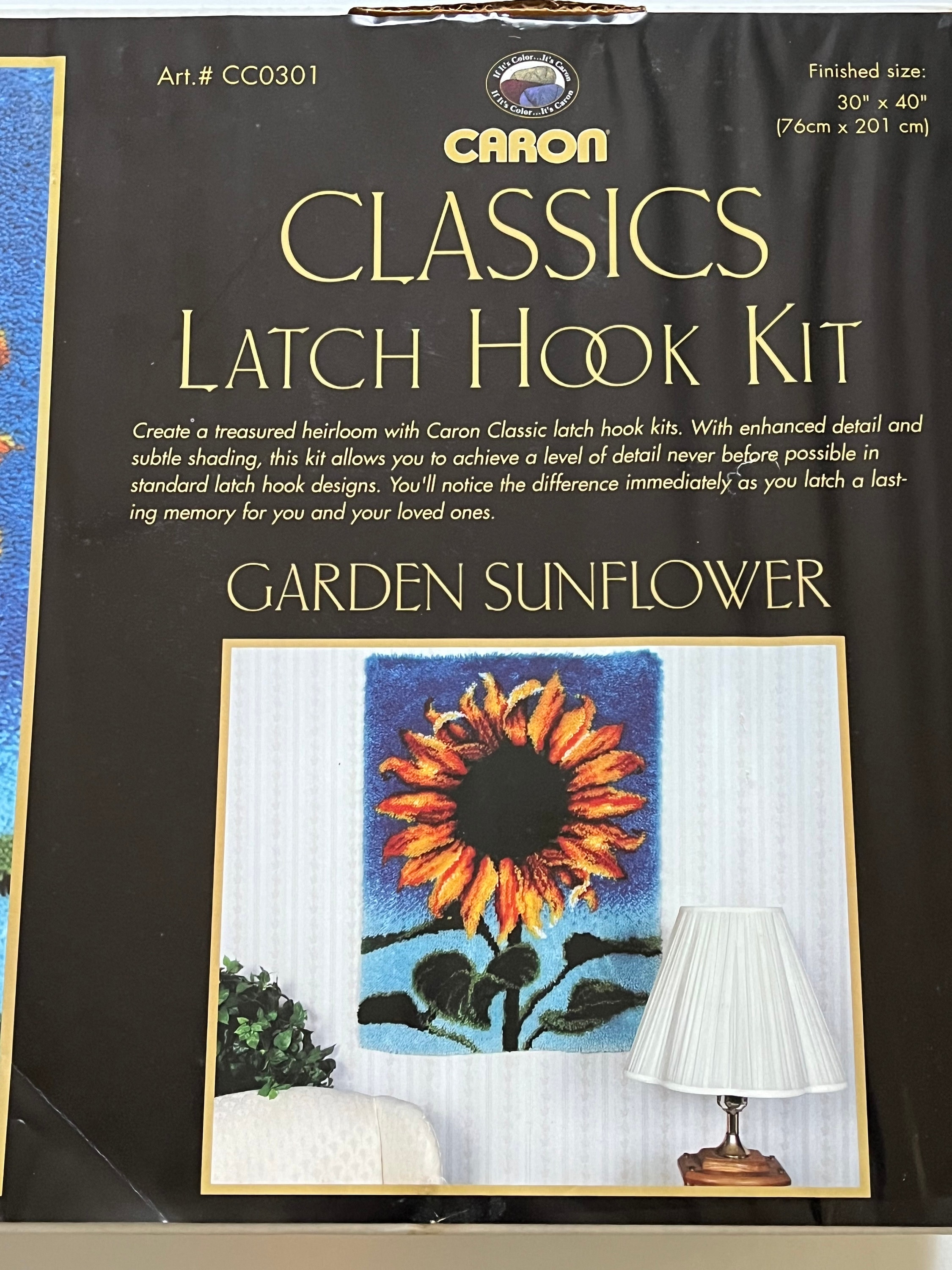 Sunflower Latch Hook 