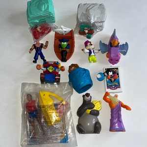 Bulk Lot of 12 Vintage McDonalds Toys-Please Read Item Details and Description