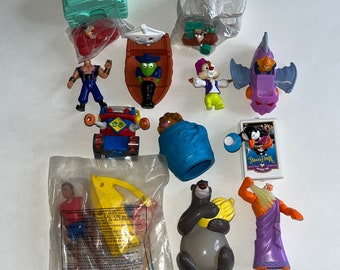 Bulk Lot of 12 Vintage McDonalds Toys-Please Read Item Details and Description