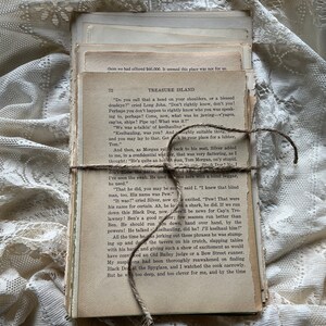 85 Vintage and Antique Book Pages-Please Read Description