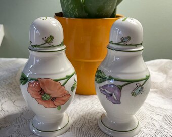 Vintage West Germany Villeroy and Boch Amapola Salt and Pepper Shakers-Please Read Description