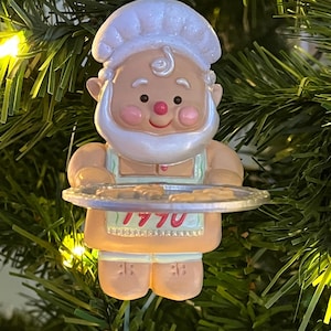 Vintage 1990 Hallmark Cookie Baker Christmas Ornament-Please Read Description