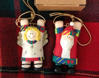 Vintage Avon Christmas Gift Toppers/Ornaments-Vintage Avon Christmas Ornaments-Please Read Description