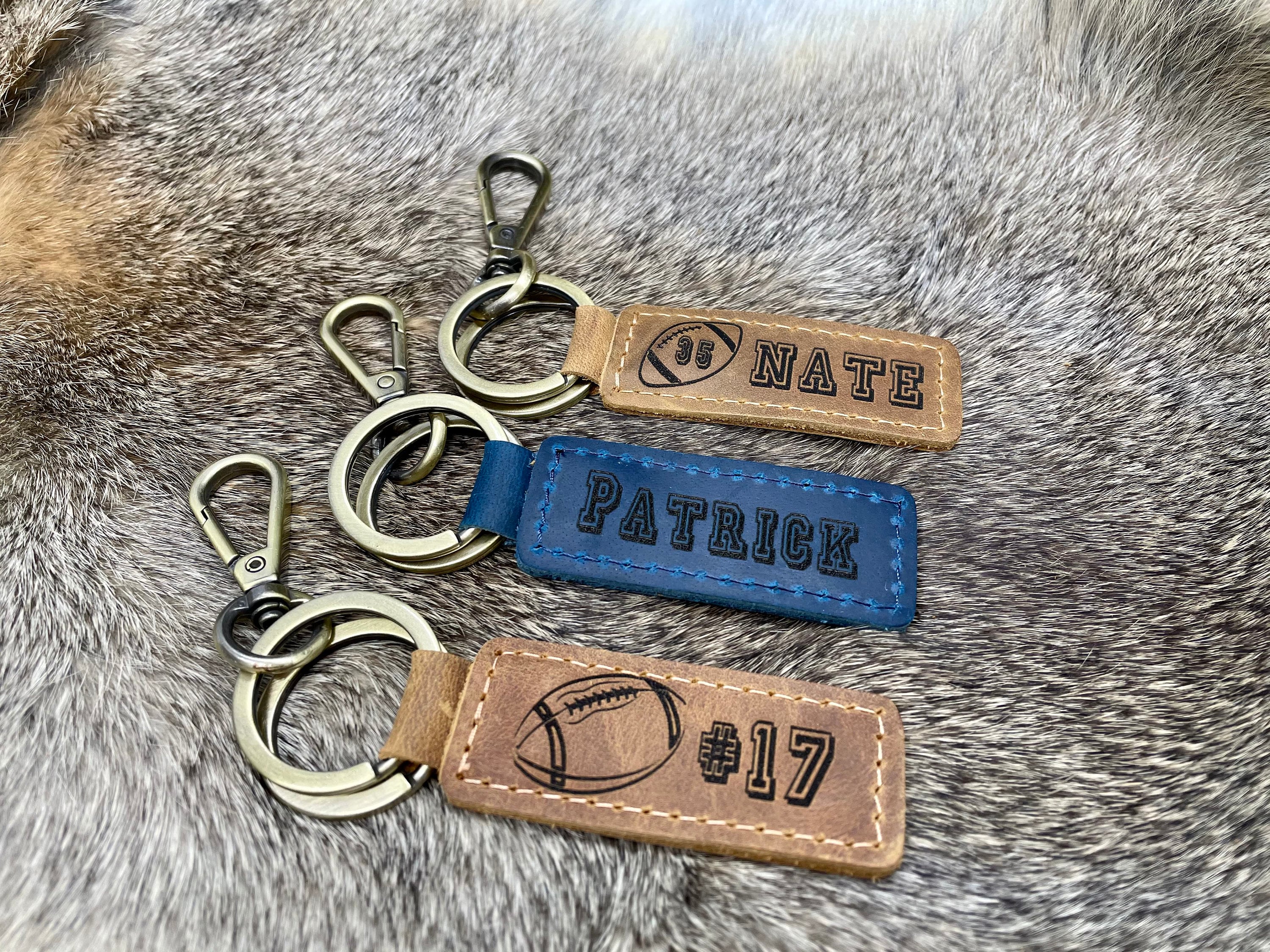 FOOTBALL KEYCHAIN, CHRISTMAS Gift