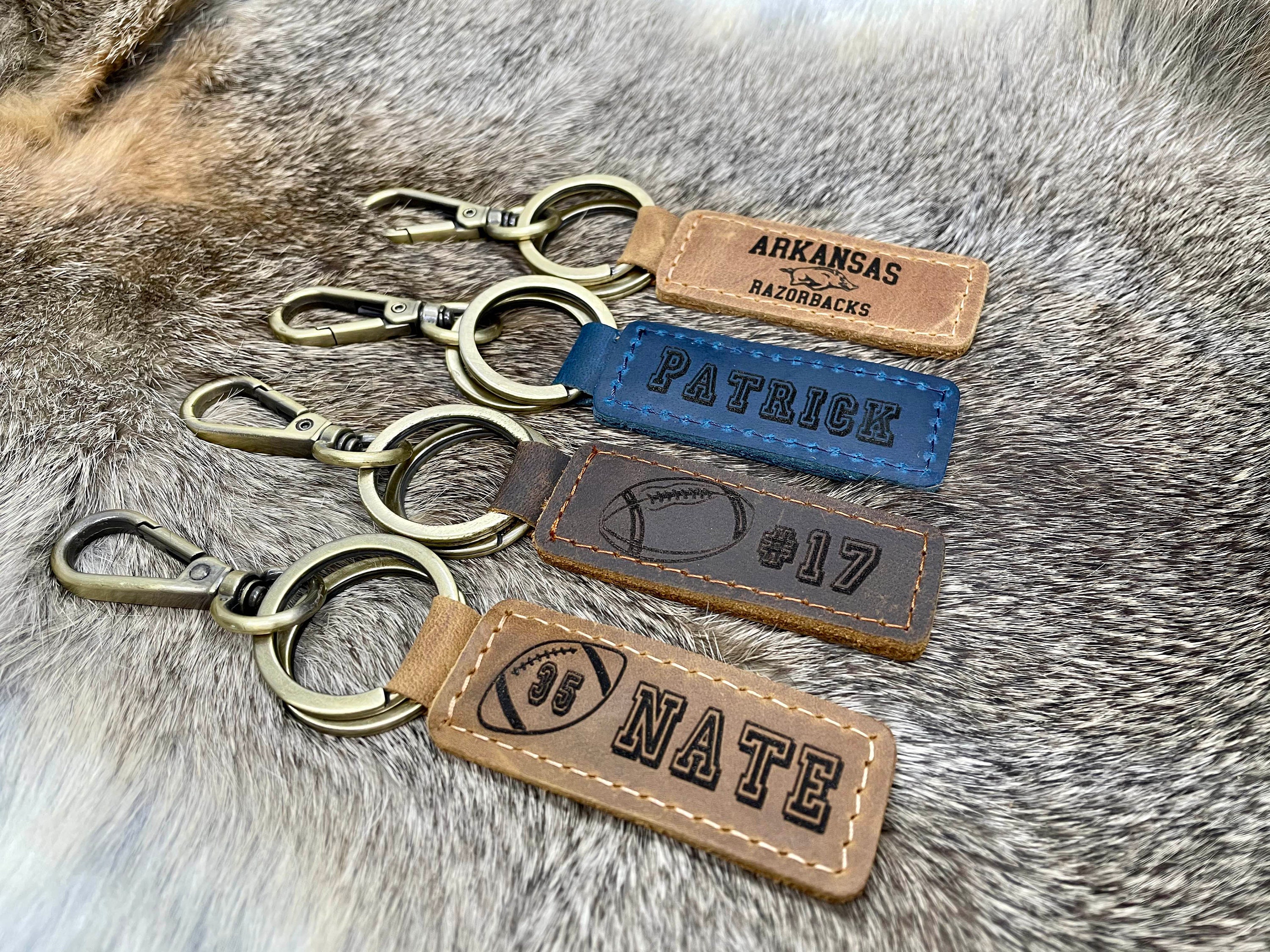 FOOTBALL KEYCHAIN, CHRISTMAS Gift