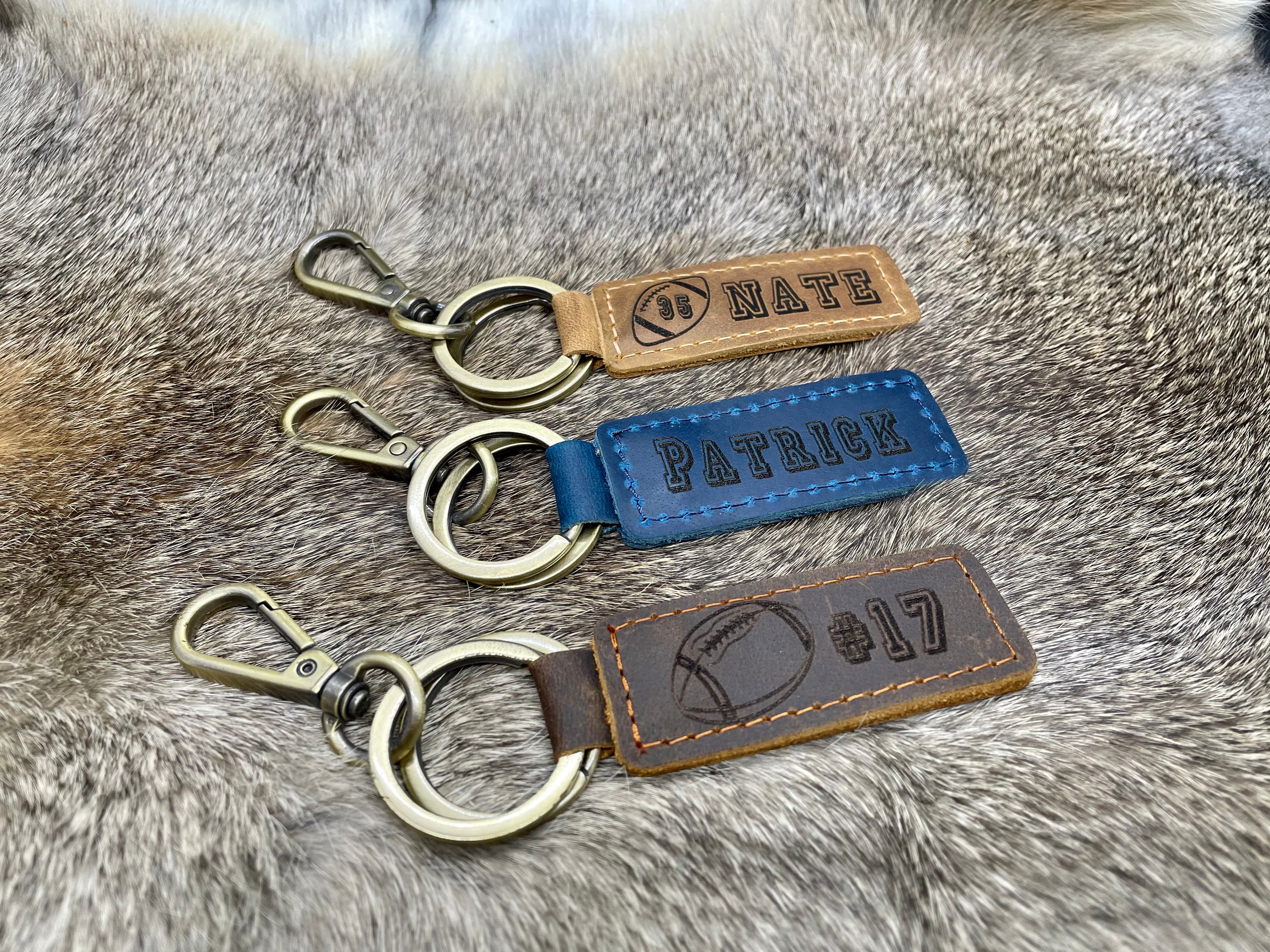 FOOTBALL KEYCHAIN, CHRISTMAS Gift