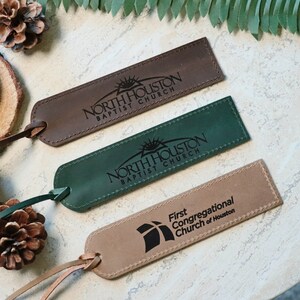 Personalized Business Logo Bookmark, Coworkers Bookmark Gift, Custom ...