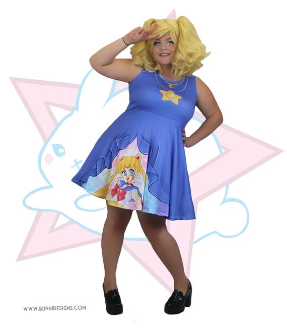 sailor moon skater dress