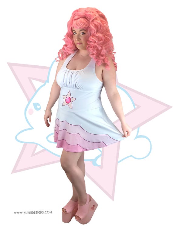 Rose Quartz Costume Rose Quartz Cosplay Steven Universe Rose Quartz D...