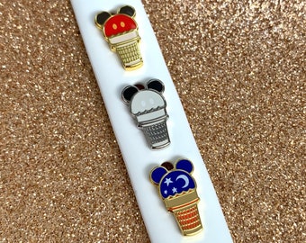 Mr. Mouse Cone ‘Wristband Candy’ Band Buttons