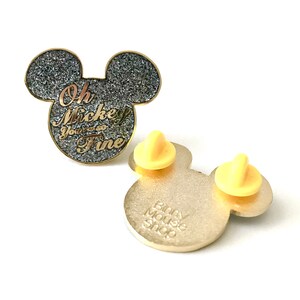 Oh Mickey, You're So Fine Enamel Pins image 4