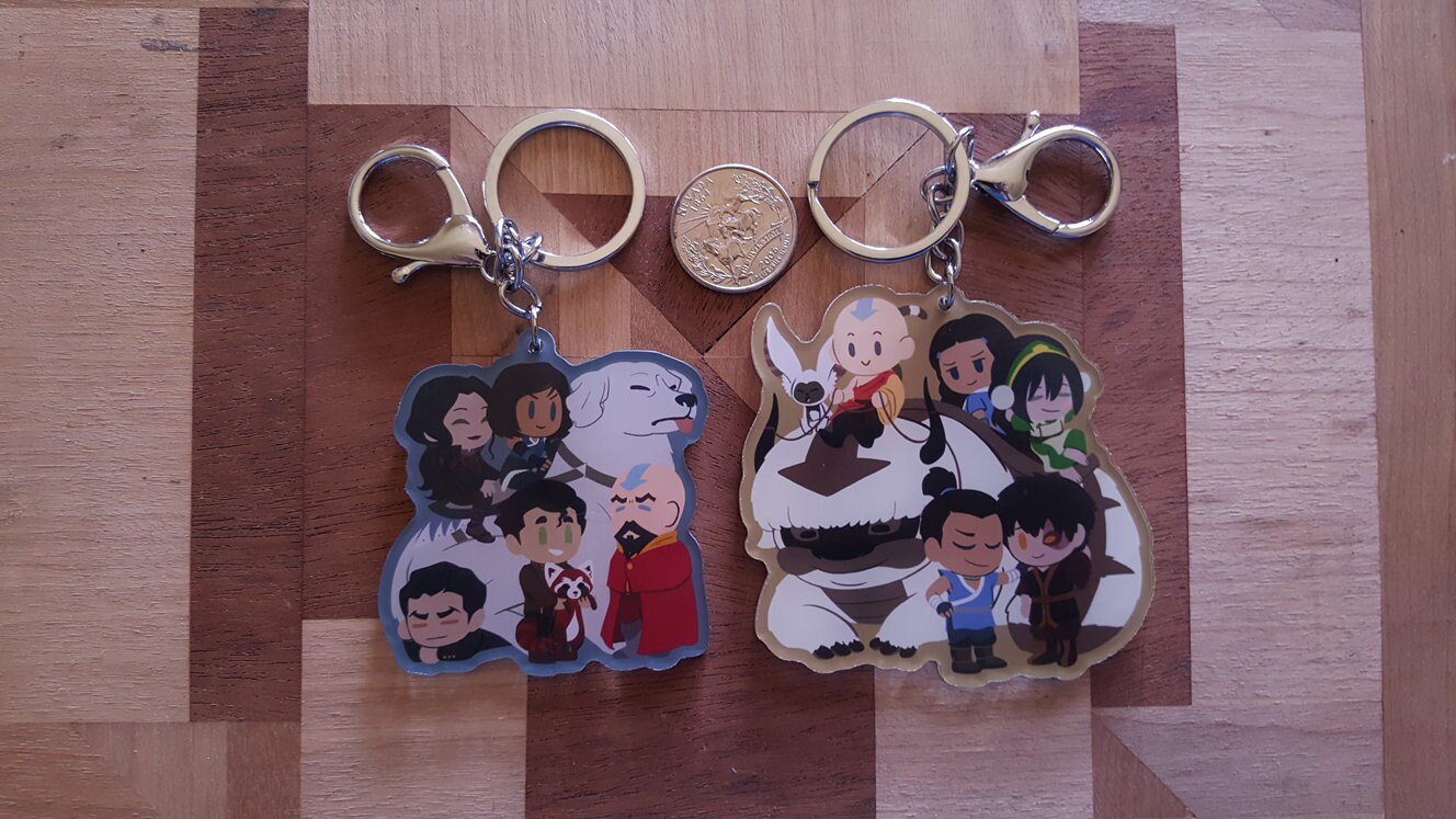 Team Avatar Keychains