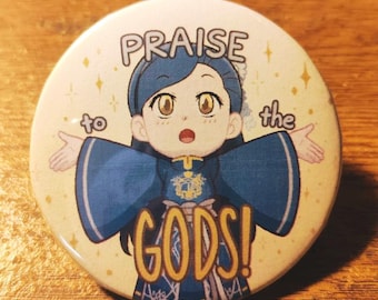 Myne Prayer 2.25" Button