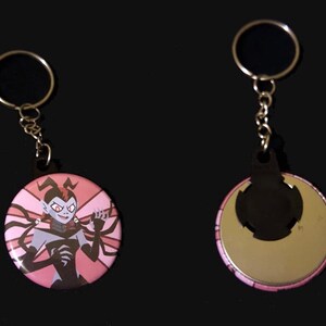 Example of Button Keychain.