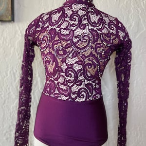 Lyrical dance costume . Adult small .