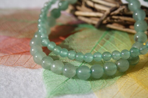 Philip Jones Bracciale Con Pietre Di Avventurina Verde - Gioiello Ipoallergenico Placcato Argento, Regalo Elegante Per Lei