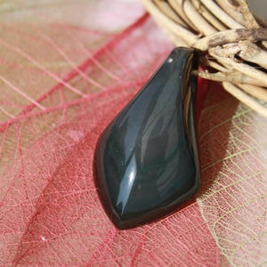 Natural CELESTIAL EYE OBSIDIAN Pendant, Rainbow Color; Semi-Precious Gemstone