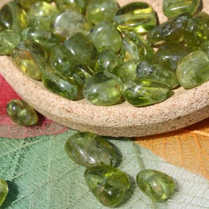 PERIDOT nuggets beads, natural PERIDOT, AAA quality; semi-precious natural stone for crafts and fine jewelry