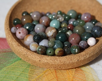 Perles D'AMAZONITE UNIE Diamètre De 4 Mm 6 Mm Et 8 Mm, Loisirs Créatifs