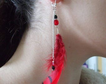 Pair of Sleepy Earrings Mount Silver Plated 3 microns