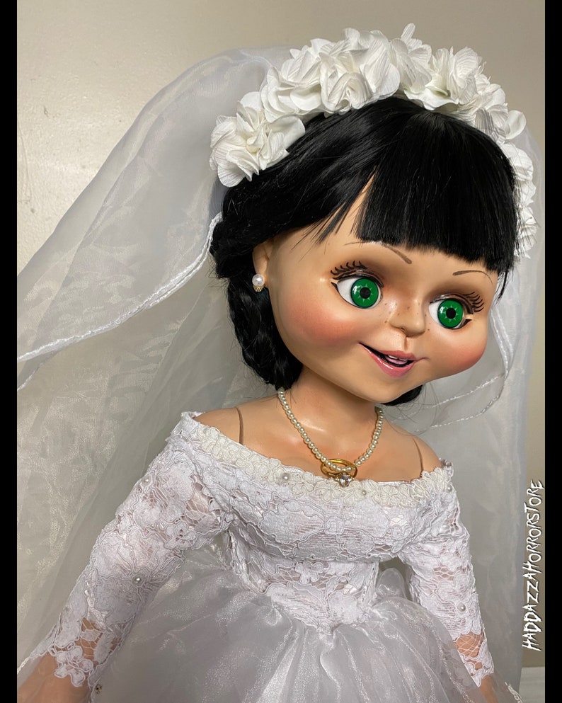 TIFFANY DOLL The Bride Bride of Chucky inspired movie Etsy