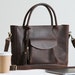see more listings in the Leather Tote Laptop Bag section