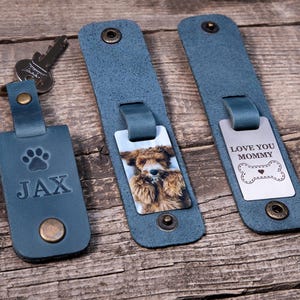 Rip pet keychain, dog memorial keychain, loss of dog custom keychain, dog passed away gift, dog died photo keychain gift, deceased dog gift image 19