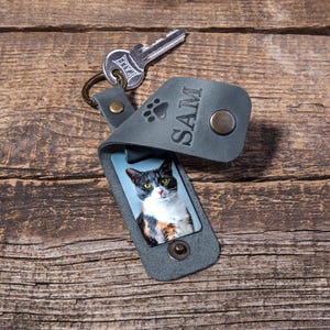 Rip pet keychain, dog memorial keychain, loss of dog custom keychain, dog passed away gift, dog died photo keychain gift, deceased dog gift image 12